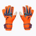 Brankárske rukavice Reusch Attrakt Gold X Evolution shocking orange/blue 2
