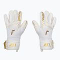Detské brankárske rukavice Reusch Attrakt AB1 Advance Junior white/gold 2