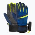 Detské lyžiarske rukavice Reusch Leo R-Tex XT black/imperial blue/safety yellow