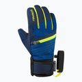 Detské lyžiarske rukavice Reusch Leo R-Tex XT black/imperial blue/safety yellow 2