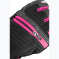 Detské lyžiarske rukavice Reusch Leo R-Tex XT black/black melange/pink glo 6