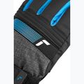 Detské lyžiarske rukavice Reusch Rocket GORE-TEX black/black melange/brilliant blue 6