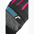 Detské lyžiarske rukavice Reusch Rocket GORE-TEX black/black melange/pink glo 5