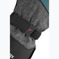 Detské lyžiarske rukavice Reusch Rocket GORE-TEX black/black melange/pink glo 6