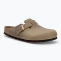 Nazúvaky BIRKENSTOCK Boston NL Regular smooth leather concrete gray