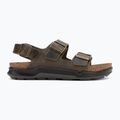 Pánske sandále BIRKENSTOCK Milano Crosstown Oiled Leather Regular faded khaki 2