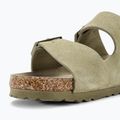 BIRKENSTOCK Arizona Suede Narrow faded khaki obuv 8