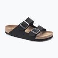 Šľapky BIRKENSTOCK Arizona Vegan Birkibuc Narrow black