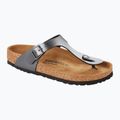 Dámske žabky BIRKENSTOCK Gizeh BF Regular metallic black 2