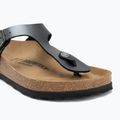 Dámske žabky BIRKENSTOCK Gizeh BF Regular metallic black 7