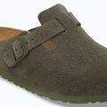 Šľapky BIRKENSTOCK Boston Suede Leather thyme 6