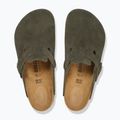 Šľapky BIRKENSTOCK Boston Suede Leather thyme 4
