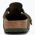 Šľapky BIRKENSTOCK Boston Suede Leather thyme 6