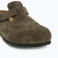 Šľapky BIRKENSTOCK Boston Suede Leather thyme 7