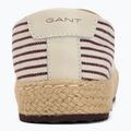 Dámske espadrilky GANT Raffiaville brown/cream 6