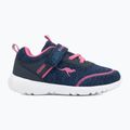 Detské topánky KangaROOS KY-Chummy EV dark navy/fandango pink 2