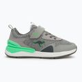 KangaROOS KD-Gym EV detská obuv vapor grey/neon green 2