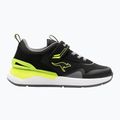 KangaROOS KD-Gym EV jet black/neon yellow detská obuv 8