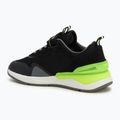 KangaROOS KD-Gym EV jet black/neon yellow detská obuv 3