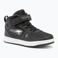 Detská obuv KangaROOS K-CP Kalley II EV jet black / steel grey