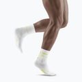 CEP Heartbeat pánske kompresné bežecké ponožky biele WP3CPC2 4