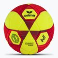 ERIMA Hybrid Indoor žlto-červená futbalová lopta veľkosť 4