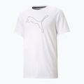Pánske tréningové tričko PUMA Performance Cat white 520315 02