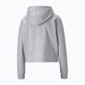 Dámska mikina PUMA ESS Cropped Logo Hoodie TR light grey heather 2