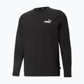 Pánske tričko s dlhým rukávom PUMA Essentials Small Logo Tee puma black