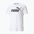 Pánske tričko PUMA Ess Logo Tee puma white