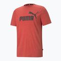 Pánske tričko PUMA Essentials Heather Tee high risk red 4