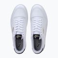 Topánky PUMA Shuffle puma white/puma white/peacoat/puma team gold 6