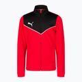 Detská futbalová tepláková súprava PUMA Individualrise Tracksuit red/black 657535 01 2