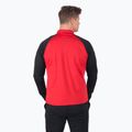 PUMA Teamliga 1/4 Zip Top futbalová mikina červená/čierna 657236 01 2