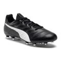 PUMA King Platinum 21 FG/AG pánske kopačky čierno-biele 106478 01