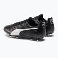 PUMA King Platinum 21 FG/AG pánske kopačky čierno-biele 106478 01 3