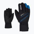 Pánske lyžiarske rukavice ZIENER Gunar Gtx alpine black/persian blue