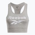 Fitness podprsenka Reebok Identity Big Logo medium grey heather/white 4