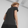 Dámske tričko PUMA ESS+ Metallic Logo Tee puma black/silver metallic 4