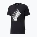 Pánske tréningové tričko PUMA Power Logo Tee black 849788 01 6
