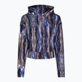 FILA Dámska mikina Ceyrat AOP Cropped Hoody blue melting aop