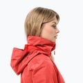 Dámska bunda do dažďa Jack Wolfskin Stormy Point 2L vibrant red 3