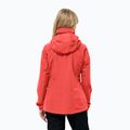 Dámska bunda do dažďa Jack Wolfskin Stormy Point 2L vibrant red 2