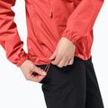 Dámska bunda do dažďa Jack Wolfskin Stormy Point 2L vibrant red 6