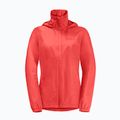 Dámska bunda do dažďa Jack Wolfskin Stormy Point 2L vibrant red 7
