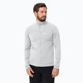 Pánska trekingová mikinaJack Wolfskin Prelight FZ cool grey