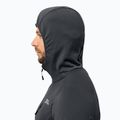 Pánska mikina Jack Wolfskin Kolbenberg Hooded Fz phantom fleece 3