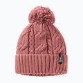 Jack Wolfskin zimná čiapka Pompom mineral red