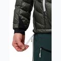 Pánska bunda Jack Wolfskin Alpspitze Down Hoody slate green 5