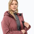 Dámska zimná bunda Jack Wolfskin Heidelstein Ins red ochre 5
